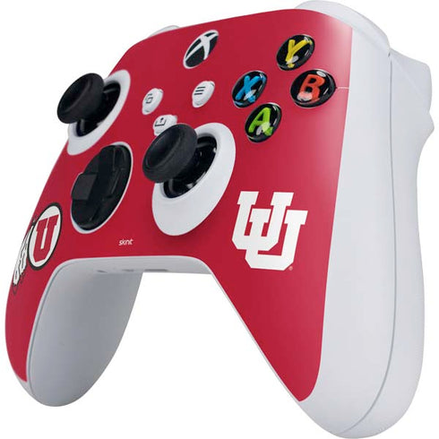 University of Utah Logo Xbox Series S Controller Skin